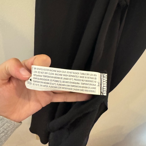 Forever 21 Black Wrap Off the Shoulder Dress - Picture 9 of 9